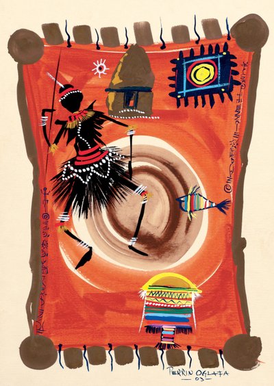 The Black Dance 2 by Oglafa Ebitari Perrin